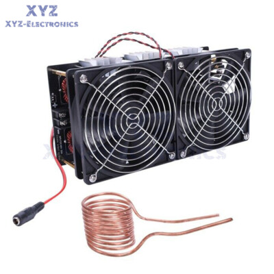 ZVS 2500W Induction Heating PCB Board Tesla Coil Inverter Water / Air Cooling