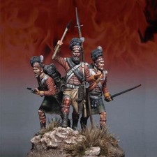 1/32 Resin Ancient 3 Soldiers w/base Unassembled Unpainted 483