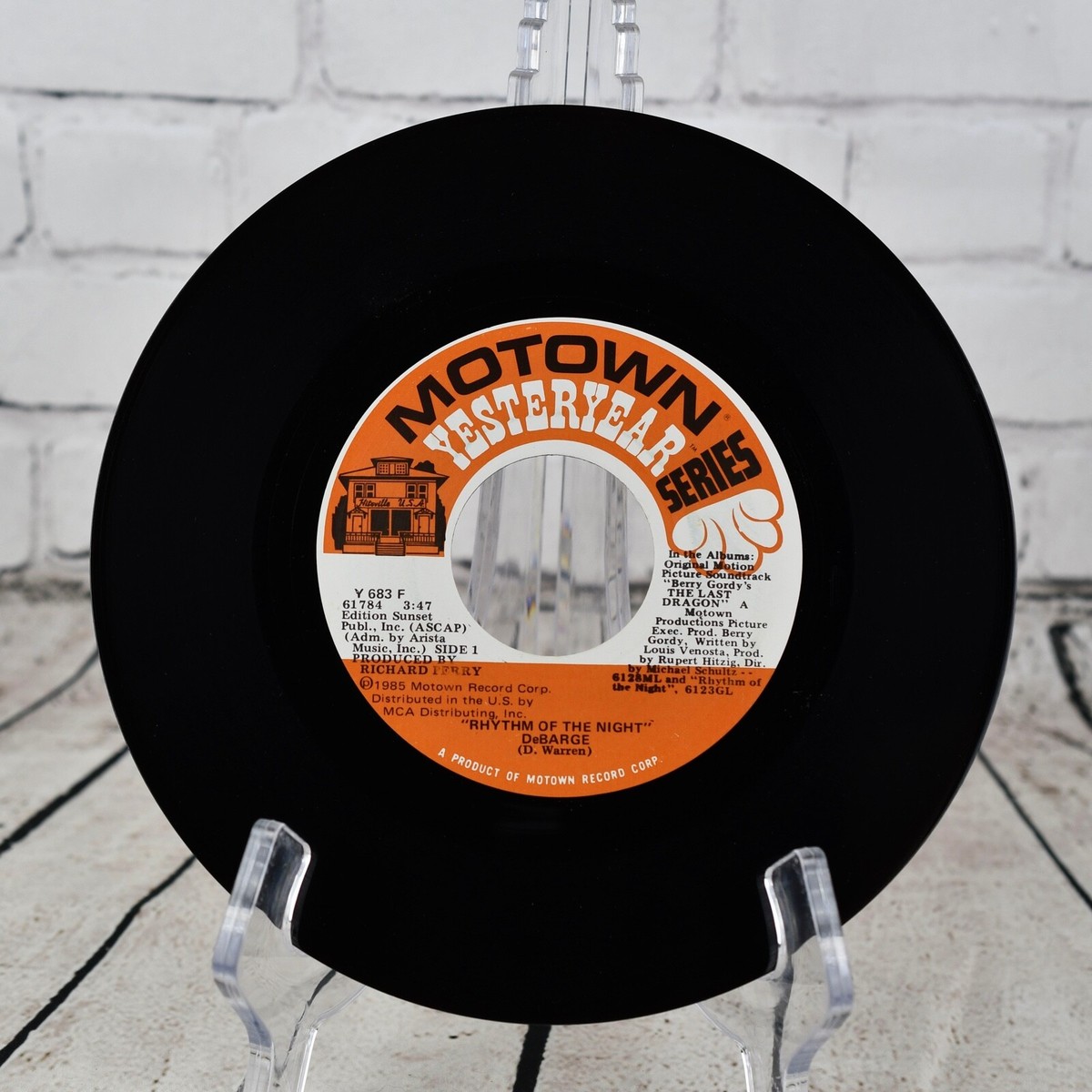 DeBarge – Rhythm Of The Night / Who's Holding Donna Now, 7