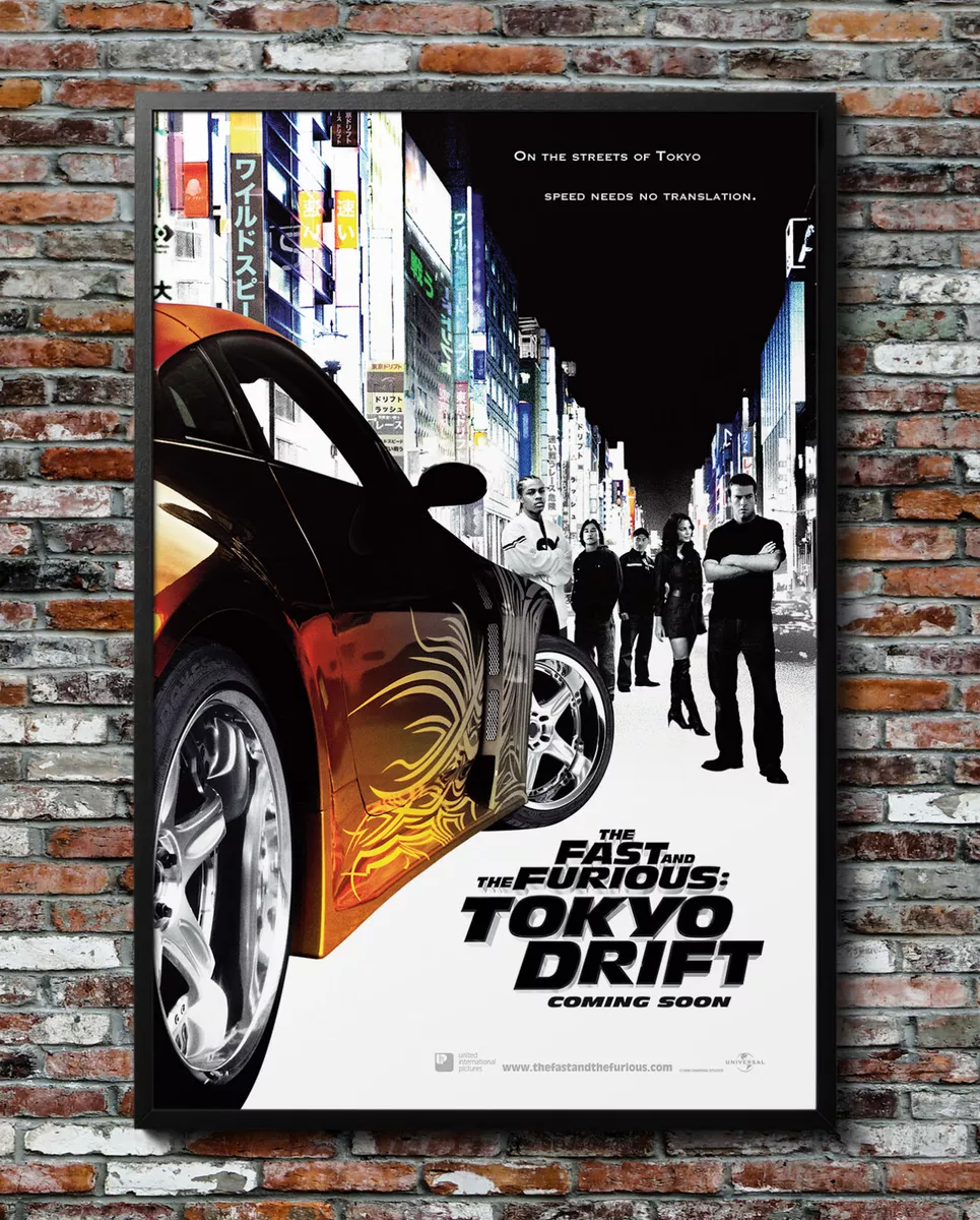 Fast and Furious - Tokyo Drift Poster for Sale by Stav B.