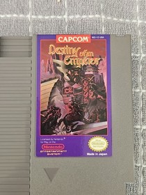 Nintendo NES Destiny Of An Emperor *Original Version With Manual And Map TESTED