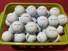 36 TAYLORMADE BURNER GOLF BALLS - PEARL / GRADE A CONDITION - P&P INC
