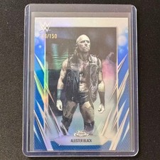 🍎PG 2026 TOPPS CHROME WWE BLUE REFRACTOR /150 ALEISTER BLACK #28