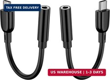 USB C Samsung Headphone Jack Adapter for Galaxy A17 S25 Edge S24 Ultra A56 A36 A