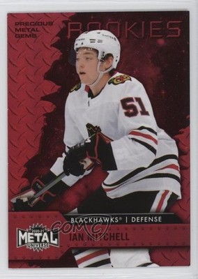 2020-21 Skybox Metal Universe Rookies PMG Red 96/90 Ian Mitchell Rookie RC 0mc6