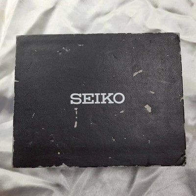 Genuine Seiko Watch Box Prospex Padi Black Box Used 5x6x3 Inches