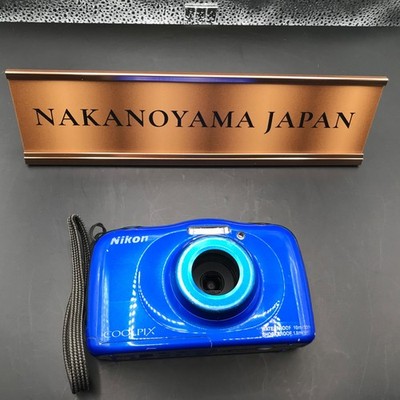 Nikon Coolpix W150 13.2 MP Waterproof Digital Camera - Blue Used
