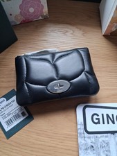 Mulberry Black Softie Coin Purse Brand New With Tags Nappa Leather RRP £175