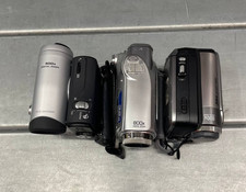 Sharp Viewcam Z, JVC GR-D350U, JVC GR-D850U Camcorders for Parts Only Not Tested