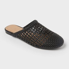 Women  s Rosaline Flats with Memory Foam Insole - Universal Thread - Black