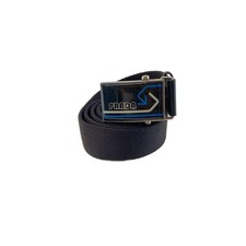 PRADA belt, black, men's, 2CN034, buckle belt
