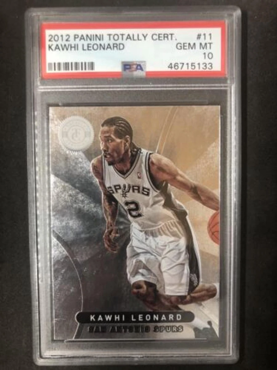 Kawhi Leonard Professional Sports Authenticator (PSA) Basketball