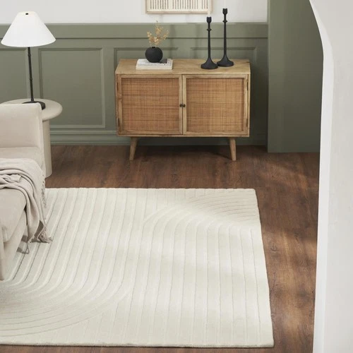 Renwil RCAN-21141-57 Cantu Area Rug Beige/White - Picture 2 of 5