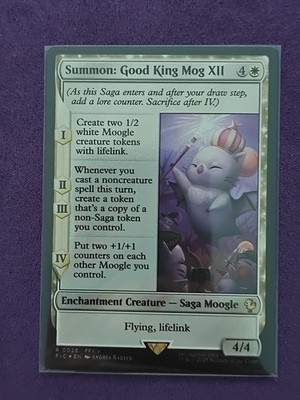 Summon: Good King Mog XII (Surge Foil) #26 (NM) Final Fantasy FIC Magic MTG