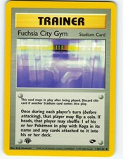 Fuchsia City Gym - 1st Edition - 114/132 Gym Challenge - Pokémon TCG - 2000