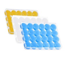 Ultra-Soft Noise Cancelling Sleeping Ear Plugs - Moldable Silicone Wear C