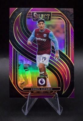 2024-25 Select Edson Alvarez Purple Mojo /140 Mezzanine Mexico West Ham EPL
