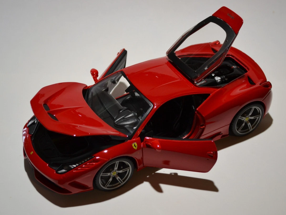 Ferrari 458 Speciale Red 1/18 Maisto Detailed No Box not BBR Kyosho