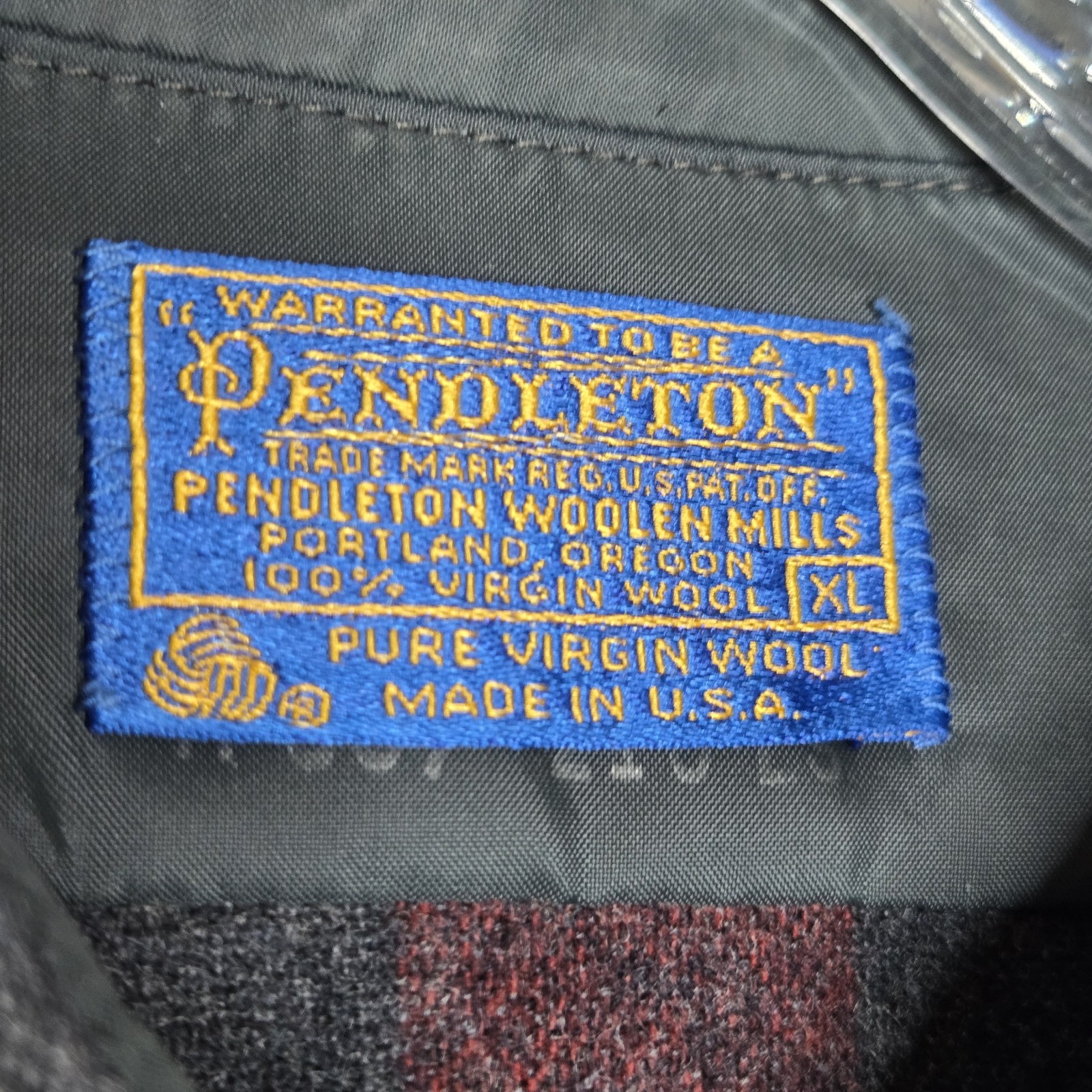 VTG Pendleton Flannel Wool Button Down Fireside S… - image 15