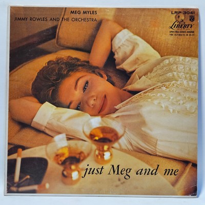 Meg Myles - Just Meg and Me - 1957 Jazz - EX - Ultrasonic Clean