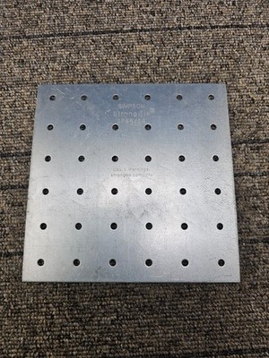 (QTY 4) Simpson Strong-Tie GP66/54 6'' x 6'' Gusset Plates 16-Gauge Carbon Steel