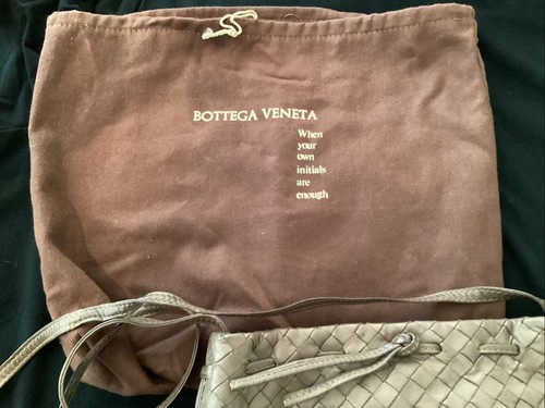 Bottega Veneta Vintage Woven Leather Crossbody Bag With Dust Bag - Foto 4 di 13