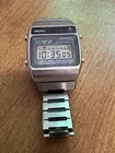 Seiko A159-5019 G Digital Watch Vintage Stainless Steel-Untested New Battery