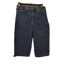 Not Your Daughters Jeans NYDJ Medium Blue Denim Capris RN 63623 Size 8 Stretch