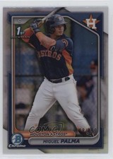 2024 Bowman Chrome Prospects Refractor /499 Miguel Palma #BCP-166 16mi