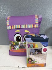 Nickelodeon Dora Twin/Full Reversible Comforter Set Twin Sheet Set NEW