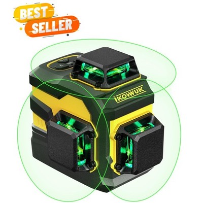 High-Performance Laser Level Tool with 3D Coverage and Long-Lasting Battery Life
