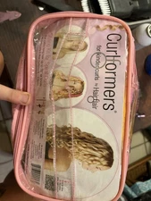 Curlformers Extra Long Wide Spiral Curls Hair Styling Kit 40 Curlers 2 Hooks