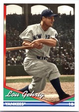 2024 Topps Archives #201 Lou Gehrig : Legend