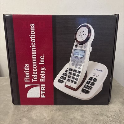 Clarity XLC8 Cordless Home Cell 50Db Amplified Bluetooth Phone w/ Answer Machine