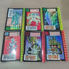Dragon Ball Carddass 6 Card Lot Bandai Trading Cards Japanese Collectible 13 