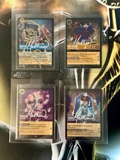 Lorcana Mathew Robert Davies Sketch/Art Auto’s X4