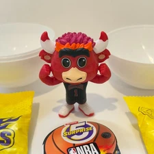 Benny The Bull Mascot - ZURU NBA Ballers Series 2 Collectible Figure - RARE