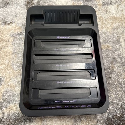 Hyperkin Retron 5 Launch Edition Black Console - NOT WORKING/FOR PARTS