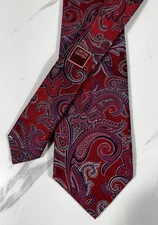 Daniel Cremieux Tie Signature Limited Edition Handmade Italy 100% Silk Paisley