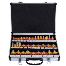 WiMas Fr&auml;ser-Set Oberfr&auml;sersatz Hartmetall 6,35 mm Schaft 35-teilig