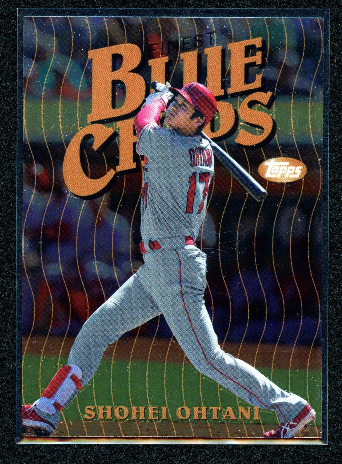 2019 Topps Finest Shohei Ohtani Blue Chips #FBCSO