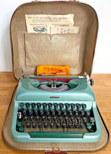 Vintage 1959 Typewriter Imperial Good Companion 4 Complete Set WORKING