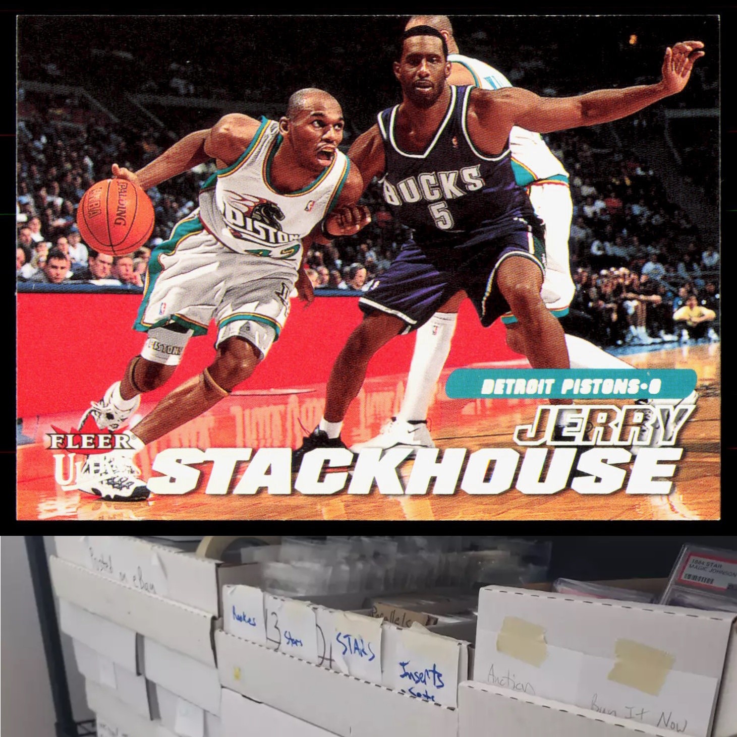 2000-01 Ultra #168 Jerry Stackhouse - JL