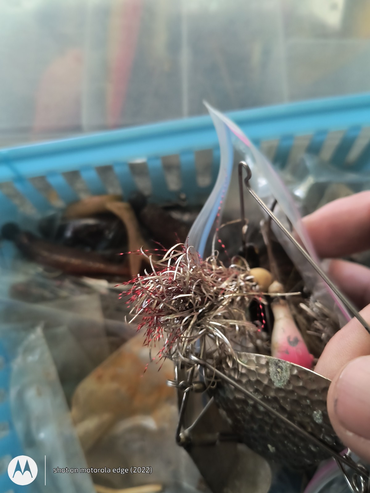 Bass Fishing Jigs/ Spinners / Tackle Etc ( 4 Plastic Boxes! Lots & Lots of... - Image 14