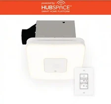 Commercial Electric 80 /110 CFM Ceiling Mount Room Side Installation Smart