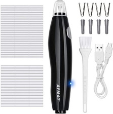 Electric Eraser for Artists, Rechargeable Electric Eraser Kit, 140 Refills for D
