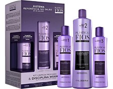 Cadiveu Plastica dos Fios Straightener Brazilian Keratin Hair Treatment 3 Steps