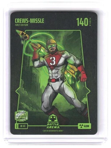 Bo Jackson Battle Arena - Crews Missle Glow Battlefoil -BF-83