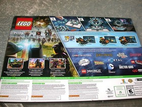 LEGO Dimensions 71173 STARTER PACK, XBOX 360 unopened, sealed box