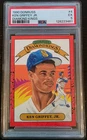 1990 DONRUSS #4 KEN GRIFFEY JR. DIAMOND KINGS PSA 5 CARD